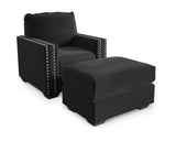 Gleston Chair and Ottoman