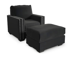 Gleston Chair and Ottoman