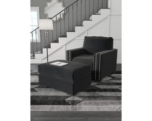 Gleston Chair and Ottoman
