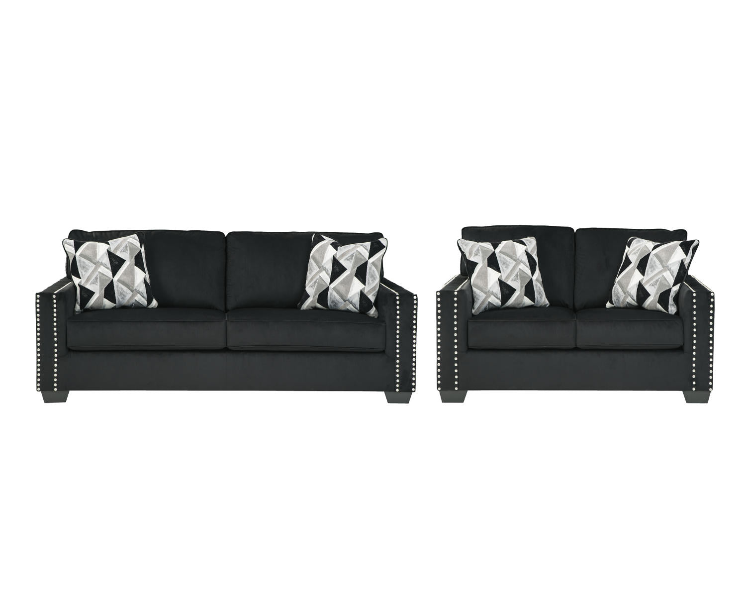 Gleston Sofa and Loveseat