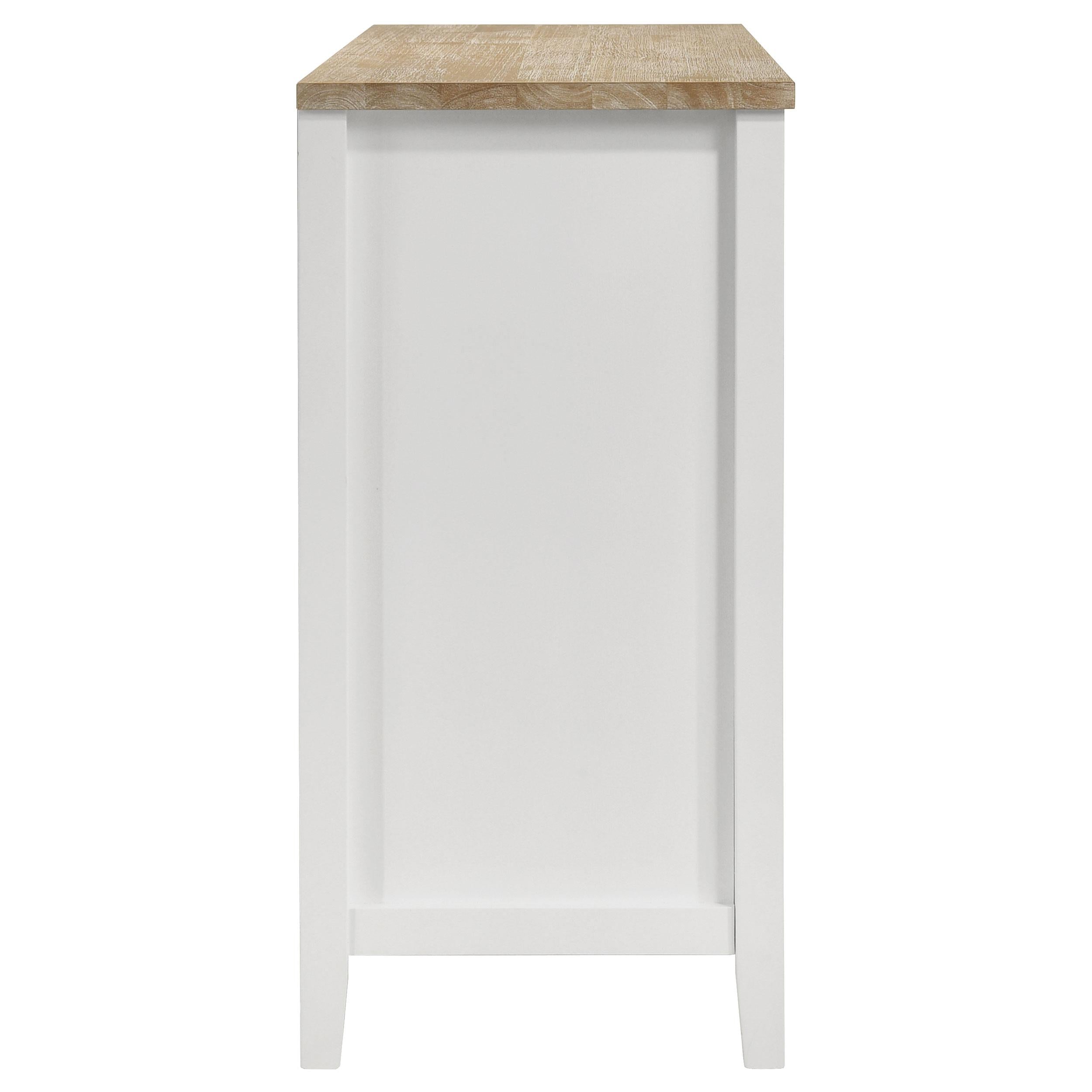 Hollis 2-door Dining Sideboard Buffet Storage Cabinet White