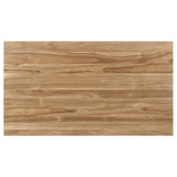Juego de mesa de comedor rectangular Nogales de 7 piezas en color blanco roto