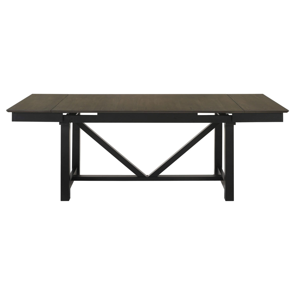 Juego de mesa de comedor extensible refractaria Malia de 5 piezas de roble