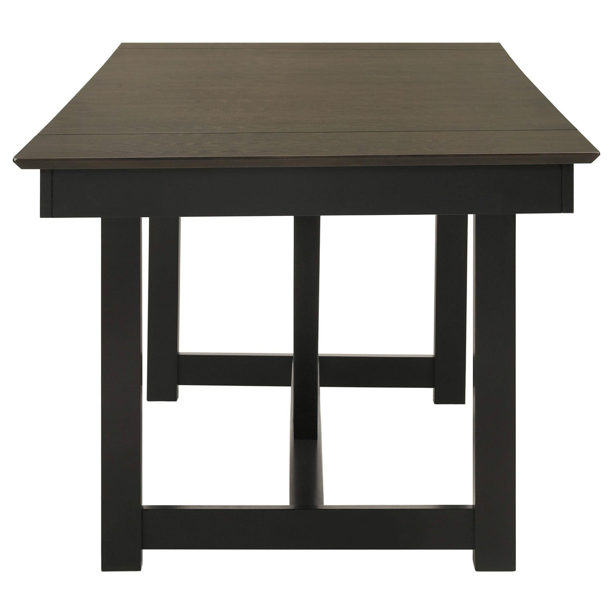 Juego de mesa de comedor extensible refractaria Malia de 5 piezas de roble
