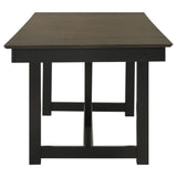 Juego de mesa de comedor extensible refractaria Malia de 7 piezas de roble