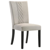 Juego de mesa de comedor extensible refractaria Malia de 7 piezas de roble