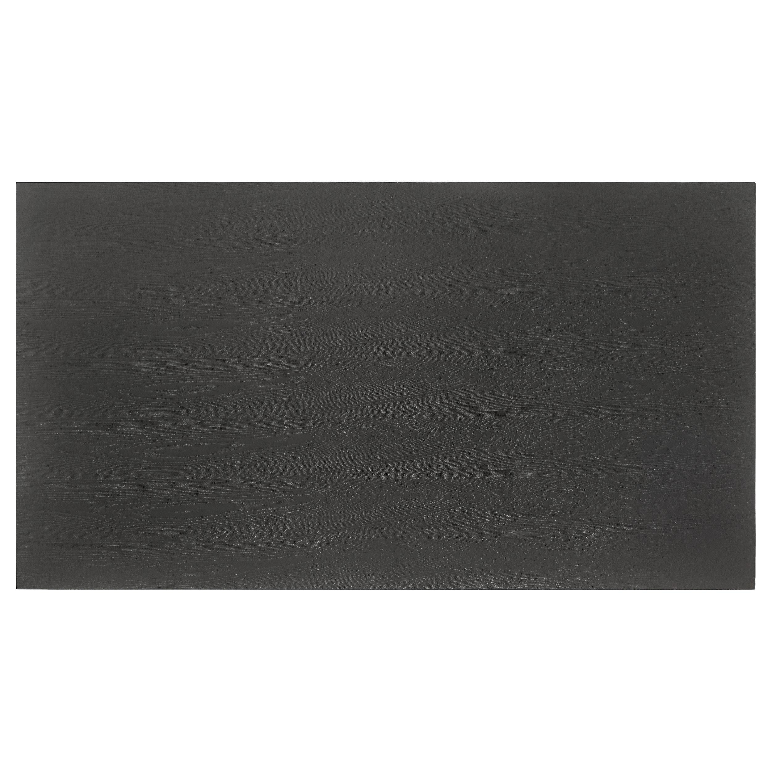 Marbrisa 7-piece Rectangular Dining Table Set Matte Black