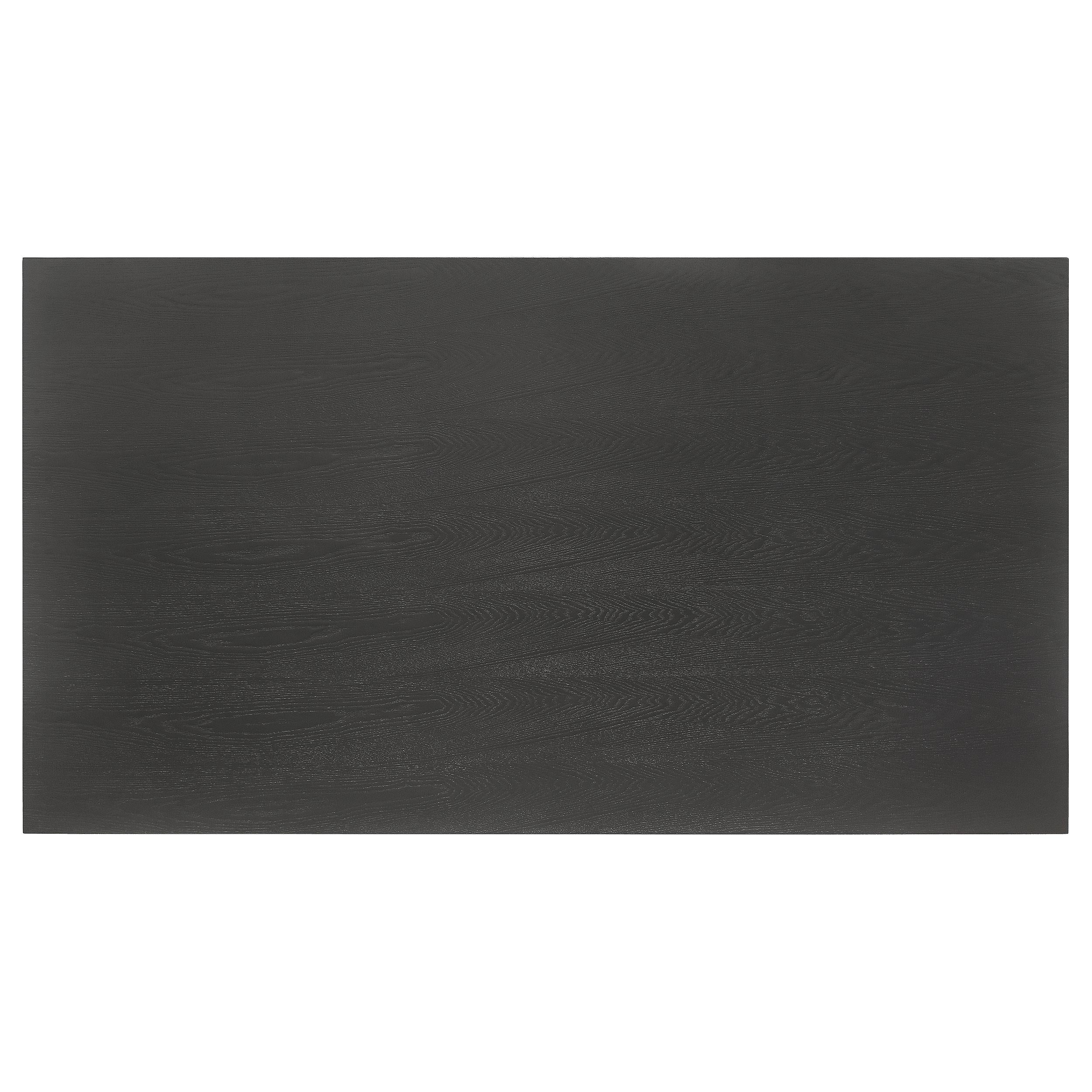Marbrisa Rectangular 71-inch Wood Dining Table Matte Black
