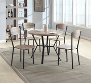 1230SET-GW BLAKE 5PK ROUND DINING SET GREYWASH