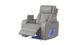 Aurora Massaging Leather Sofa & Loveseat Set