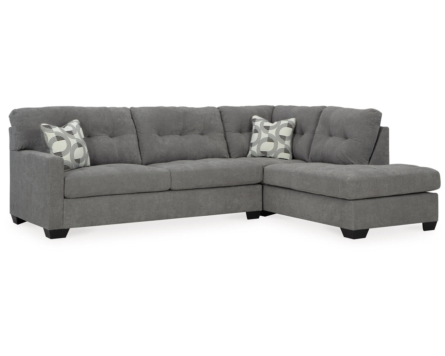 Highland Falls 2-Piece Sectional with Chaise