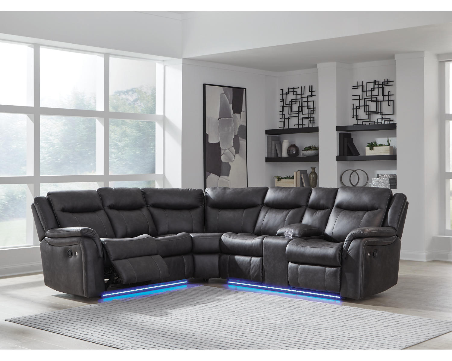 Sultan Meadow 2-Piece Reclining Sectional