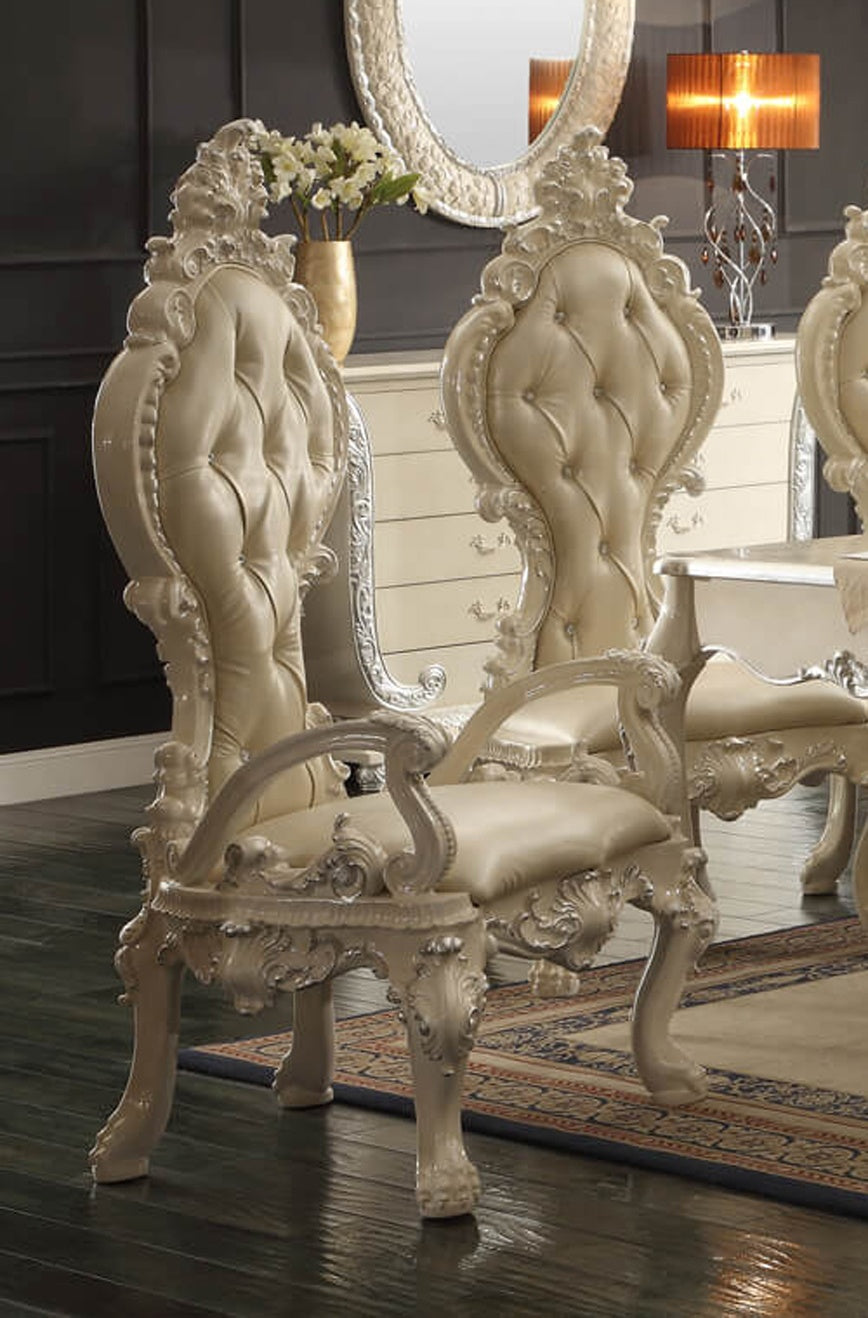 HD-13012-I - ARM CHAIR (ANTIQUE GREY)