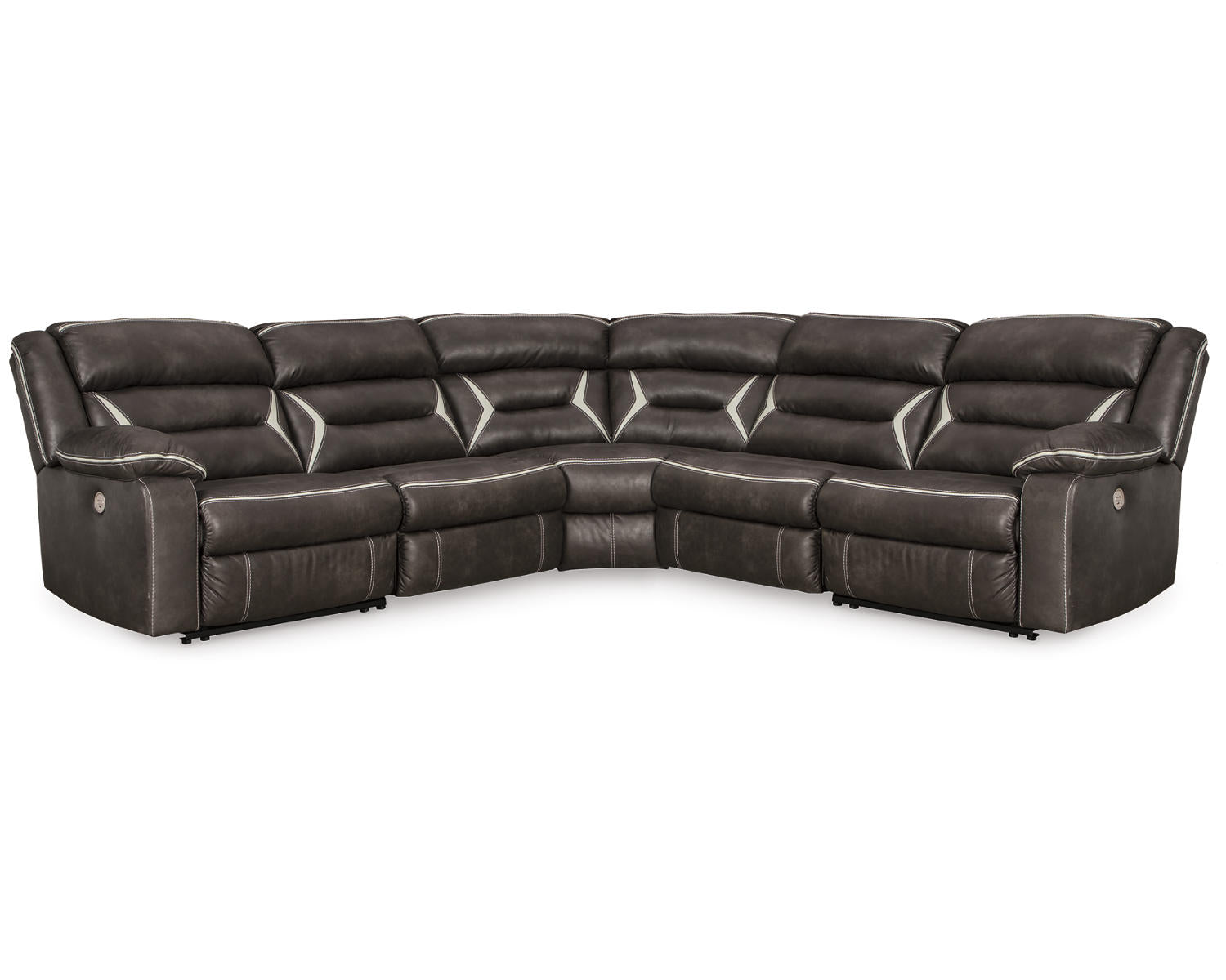 Kincord 5-Piece Power Reclining Sectional