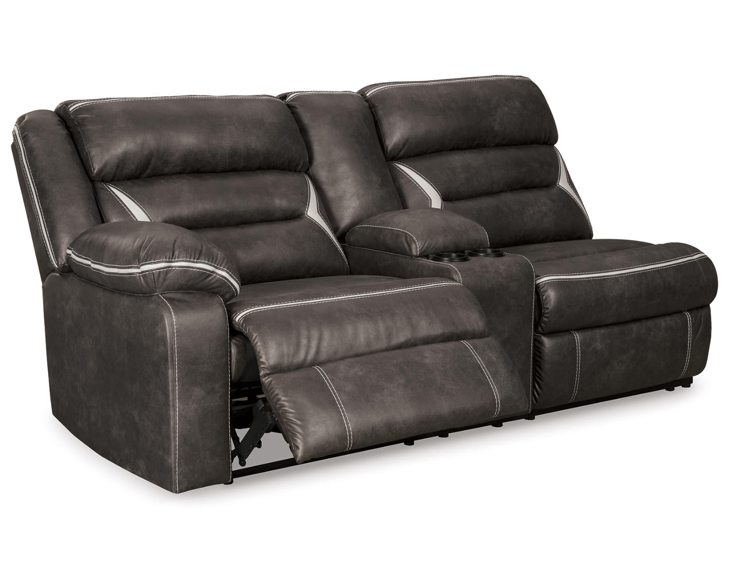 Kincord Left-Arm Facing Power Reclining Sofa with Console