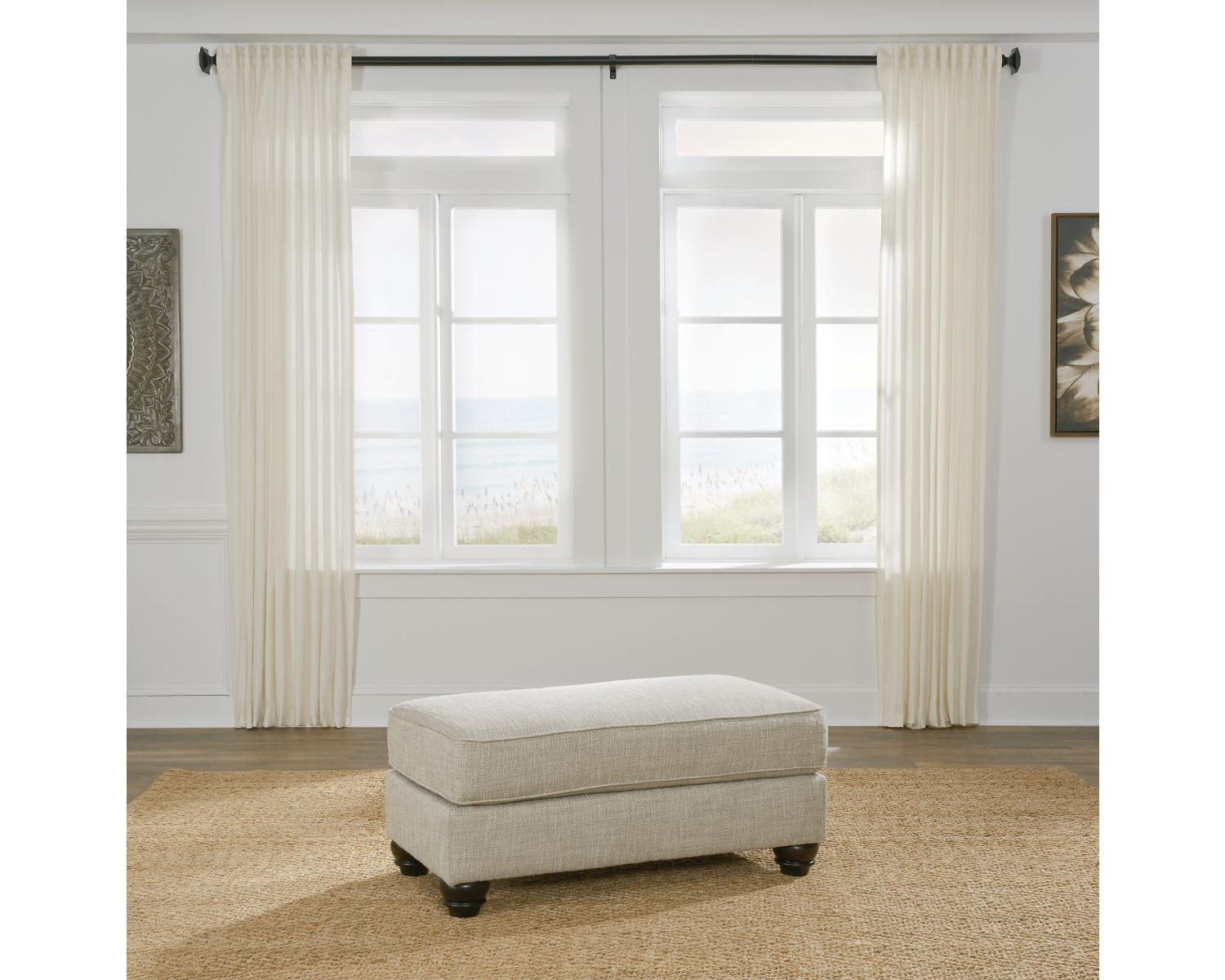 Asanti Loveseat and Ottoman