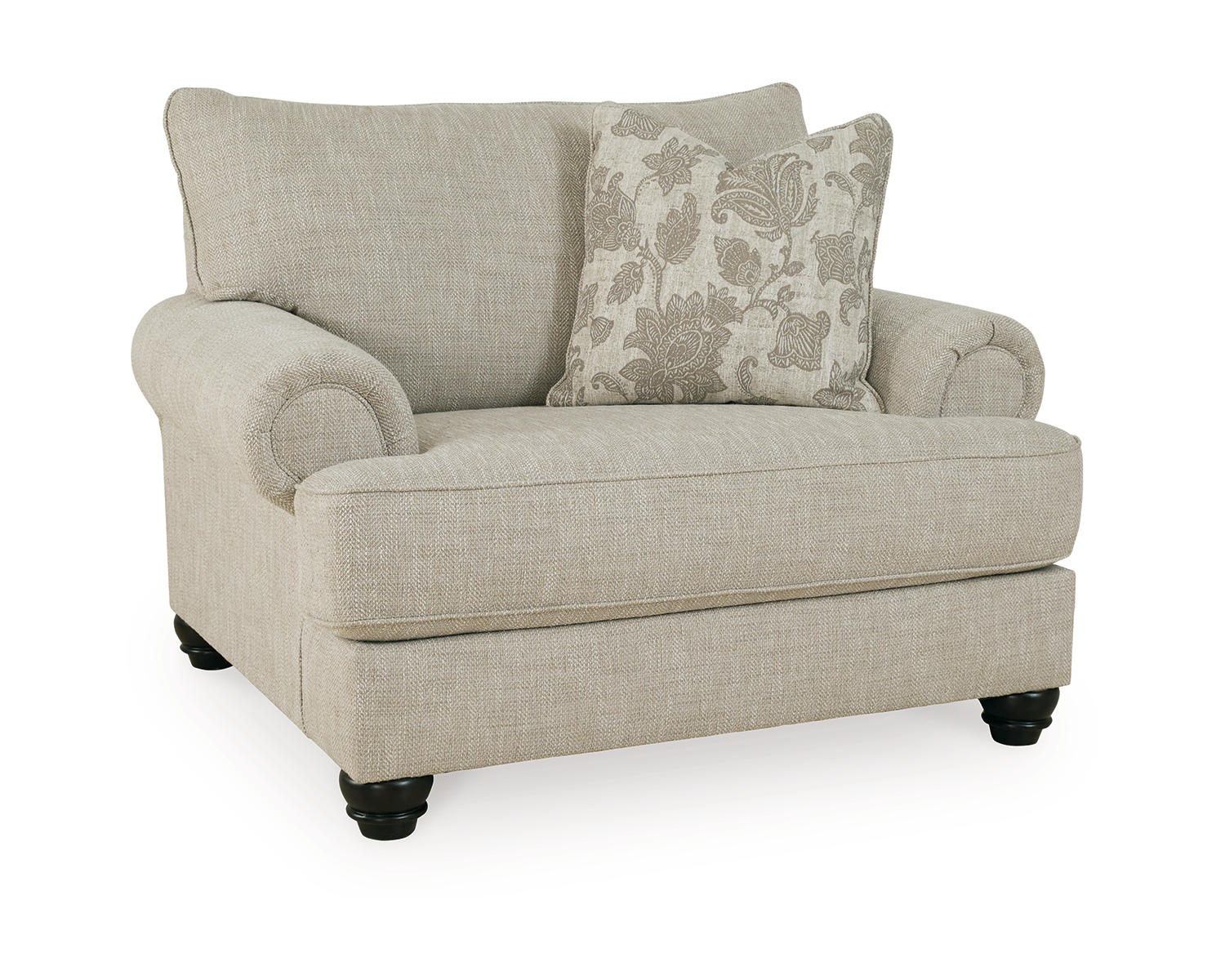 Asanti Oversized Chair and Ottoman