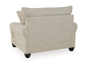 Asanti Oversized Chair and Ottoman