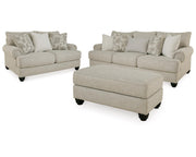 Asanti Sofa, Loveseat and Ottoman