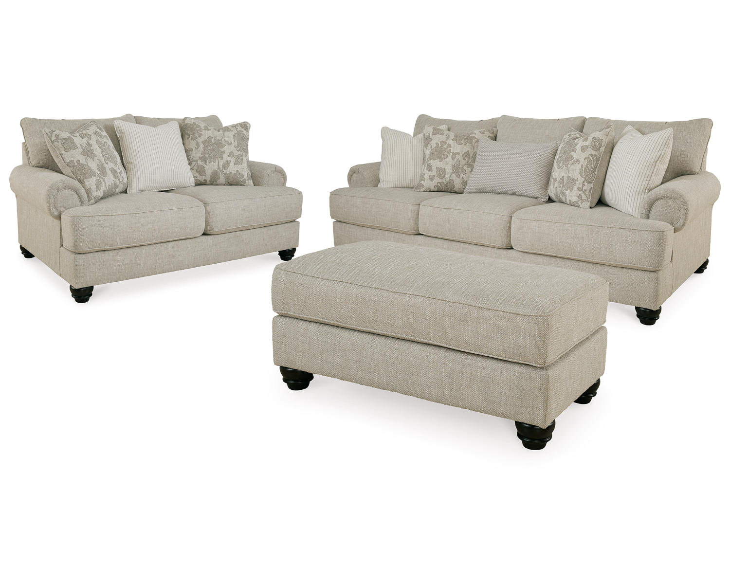 Asanti Sofa, Loveseat and Ottoman