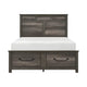 Lenoir Collection Queen Platform Bed with Footboard Storage
