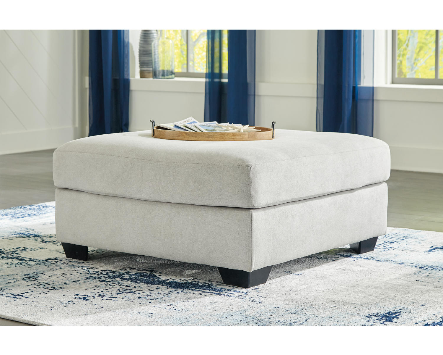 Lowder 4-Piece Sectional with Ottoman