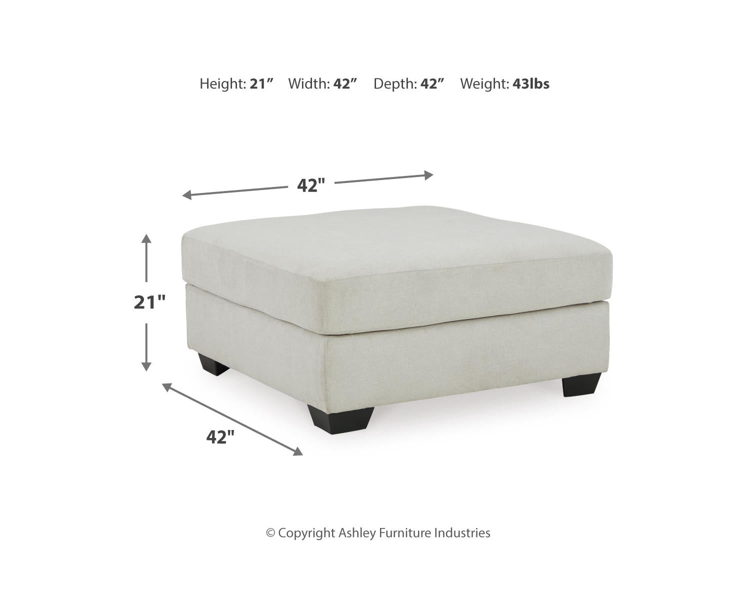 Lowder 4-Piece Sectional with Ottoman