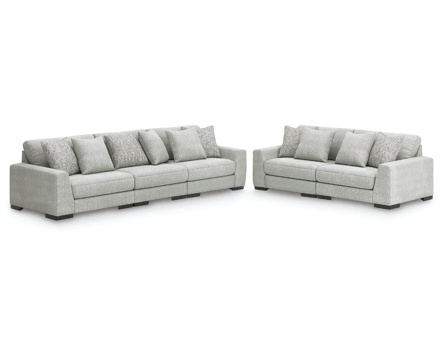 Regent Park 3-Piece Sectional Sofa and 2-Piece Sectional Loveseat