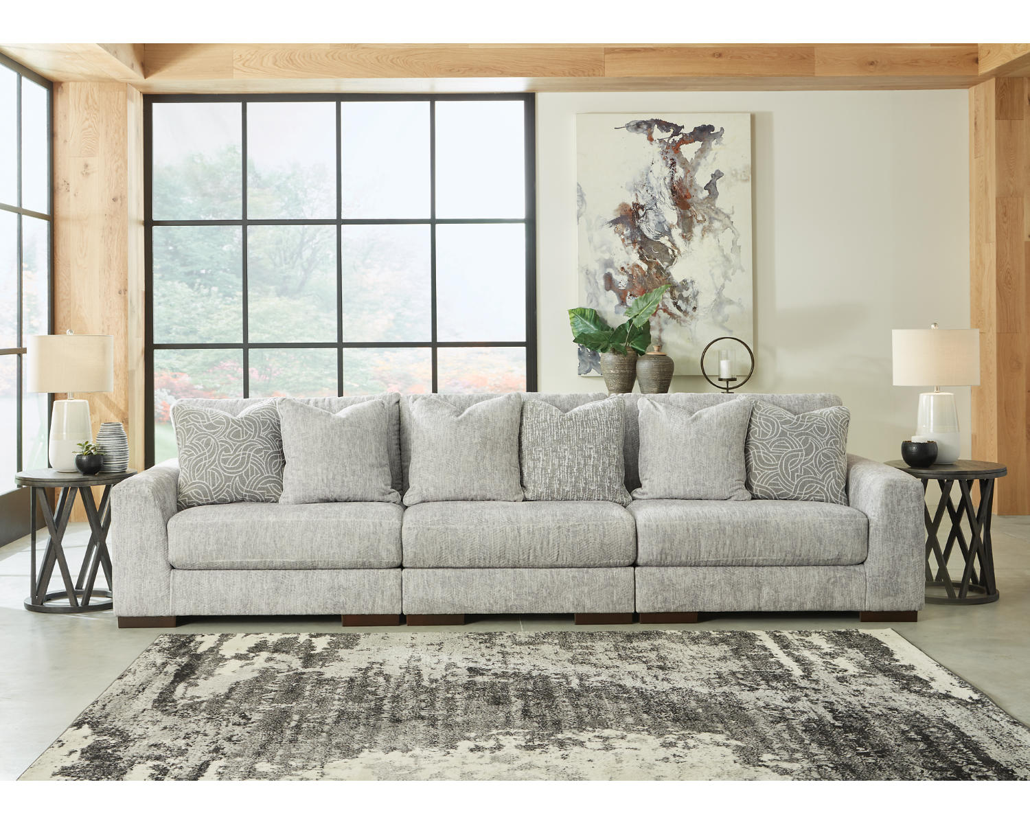 Regent Park 3-Piece Sectional Sofa and 2-Piece Sectional Loveseat