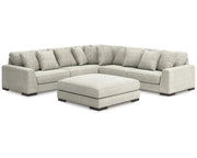 Regent Park 5-Piece Sectional with Ottoman