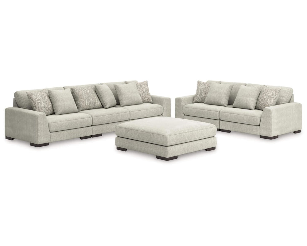 Regent Park 3-Piece Sectional Sofa and 2-Piece Sectional Loveseat