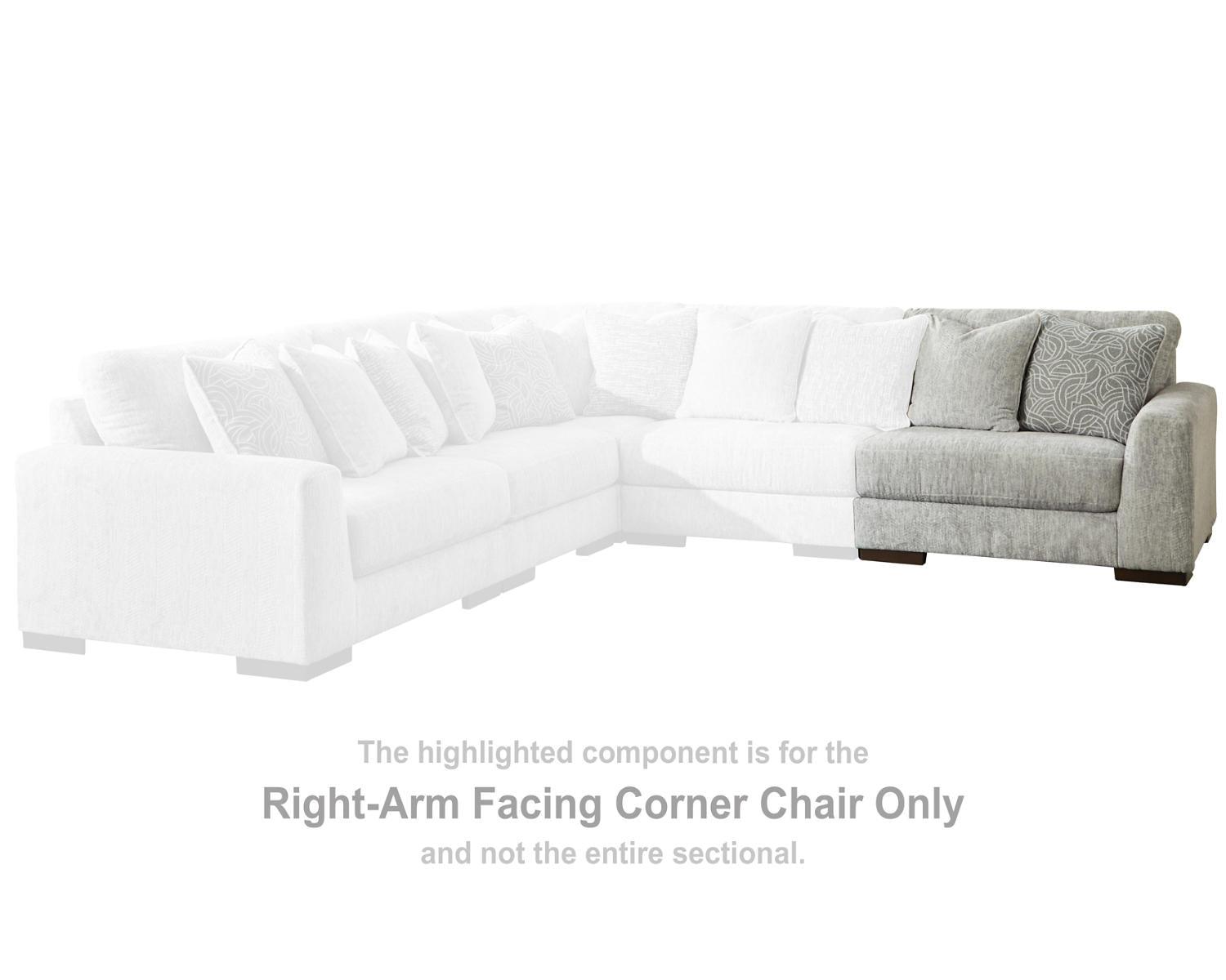 Regent Park Right-Arm Facing Corner Chair