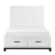 Garretson Collection Full Platform Bed with Footboard Storage