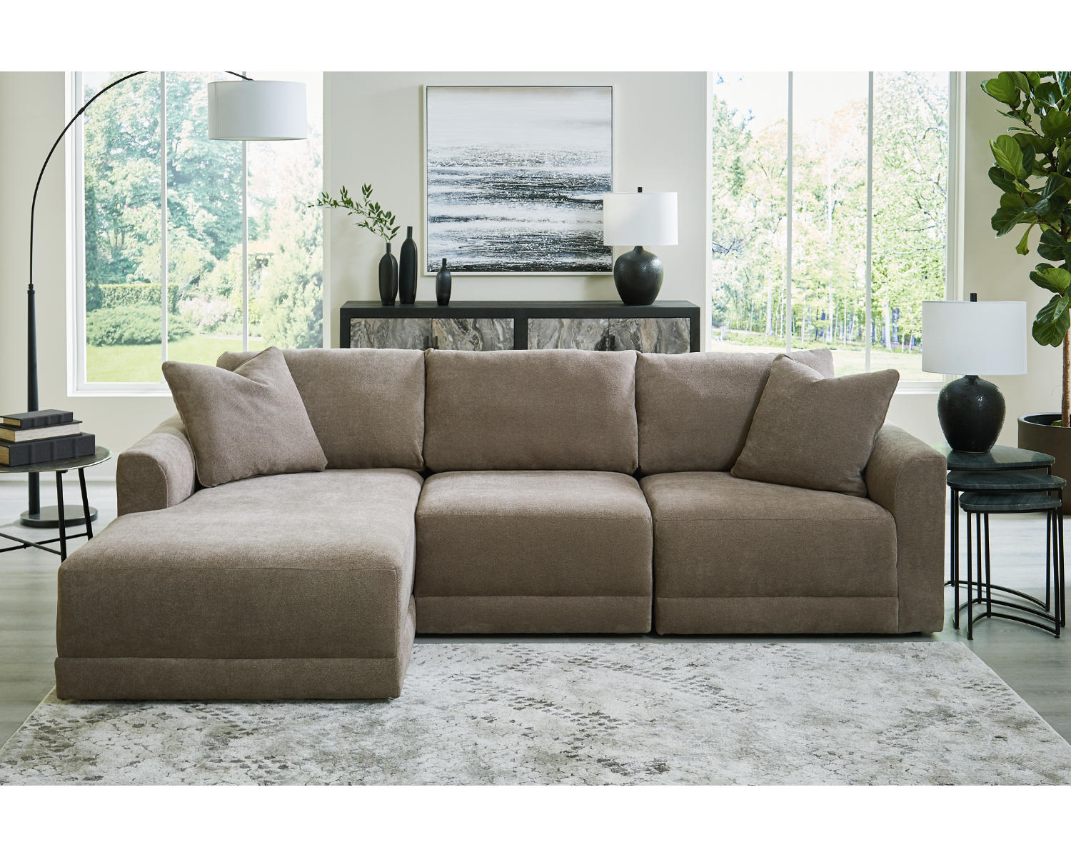 Raeanna 3-Piece Sectional Sofa with Chaise