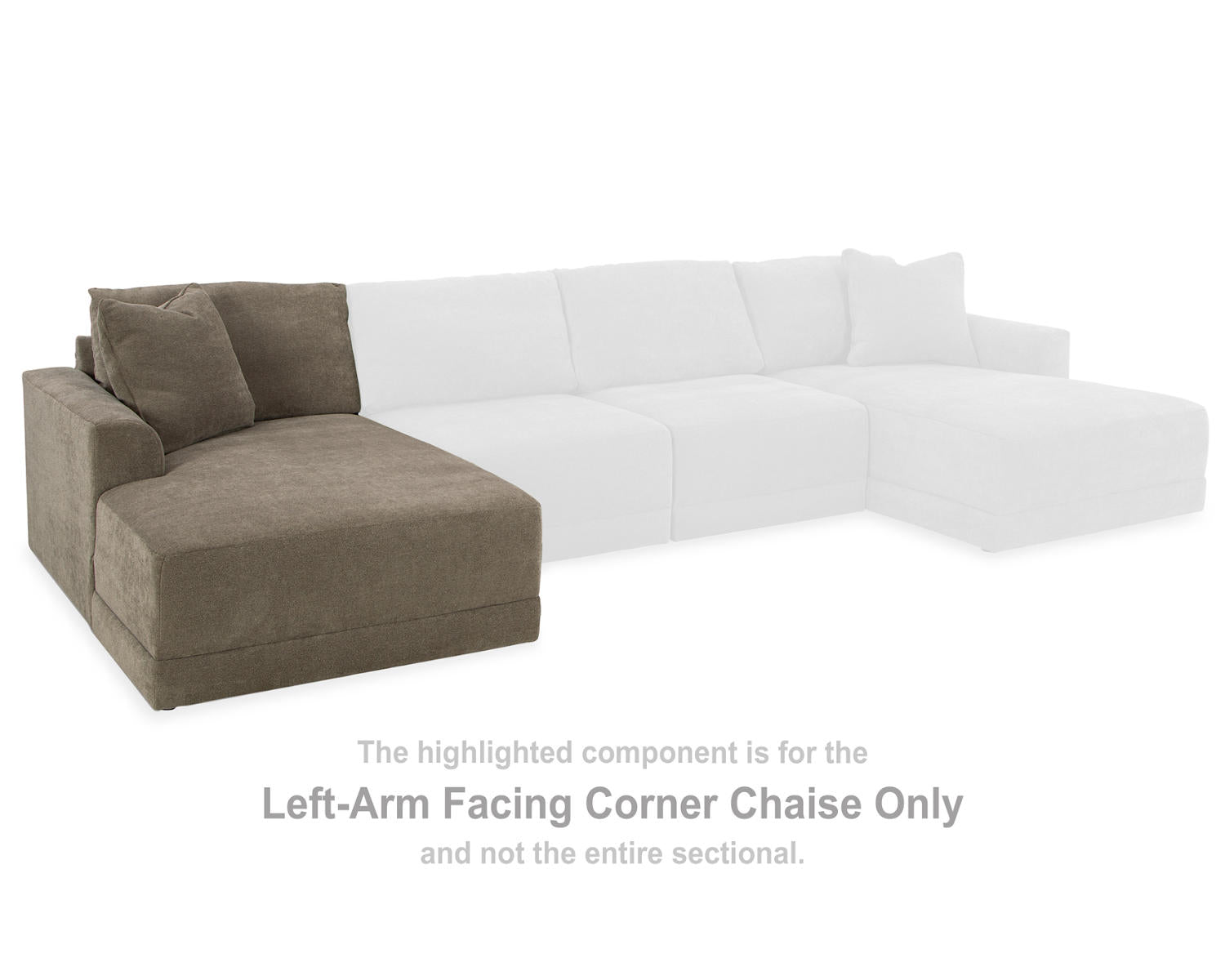 Raeanna Left-Arm Facing Corner Chaise