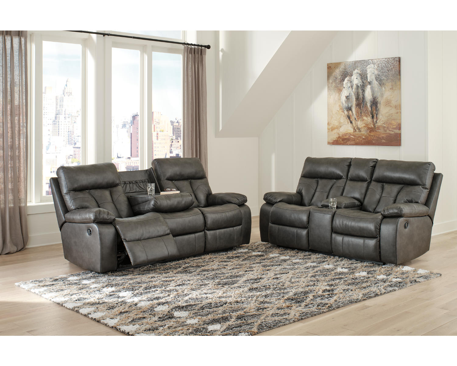 Willamen Reclining Sofa and Loveseat