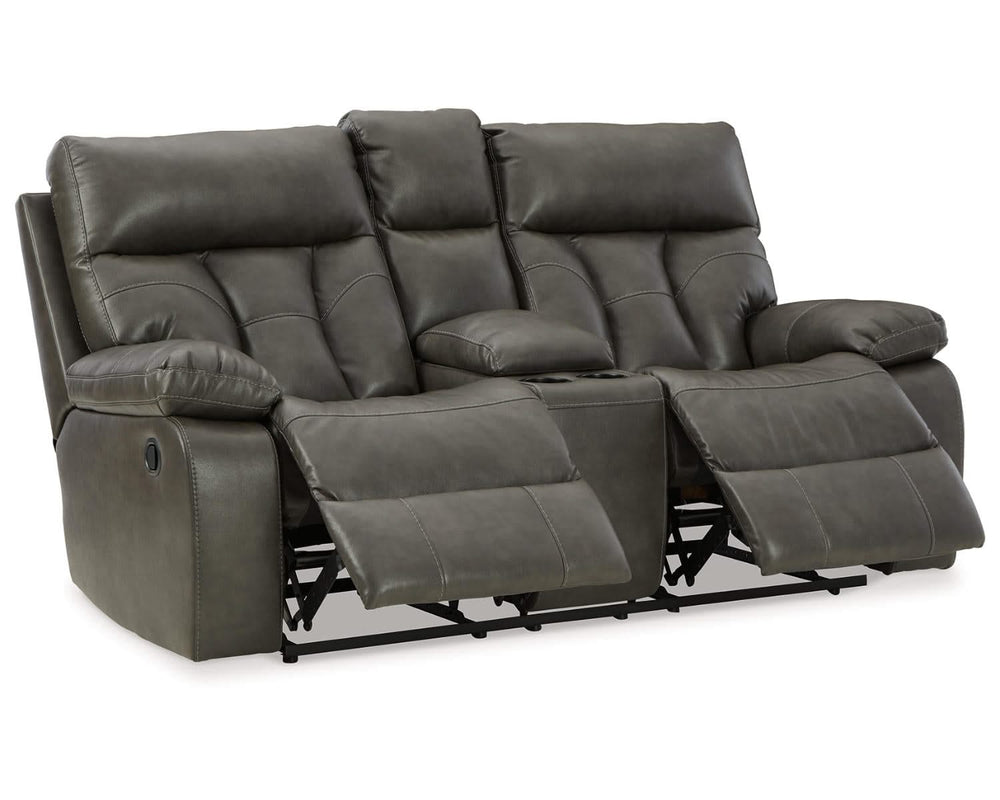 Willamen Reclining Loveseat with Console