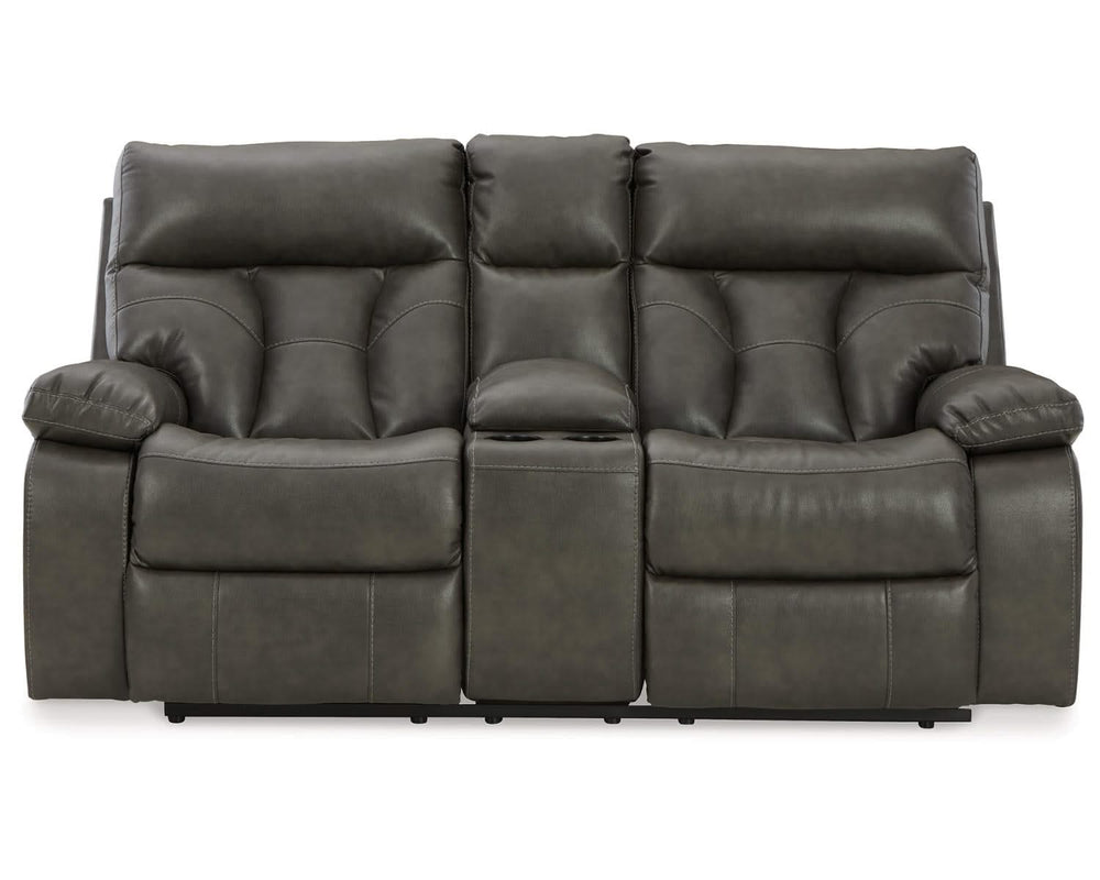 Willamen Reclining Loveseat with Console