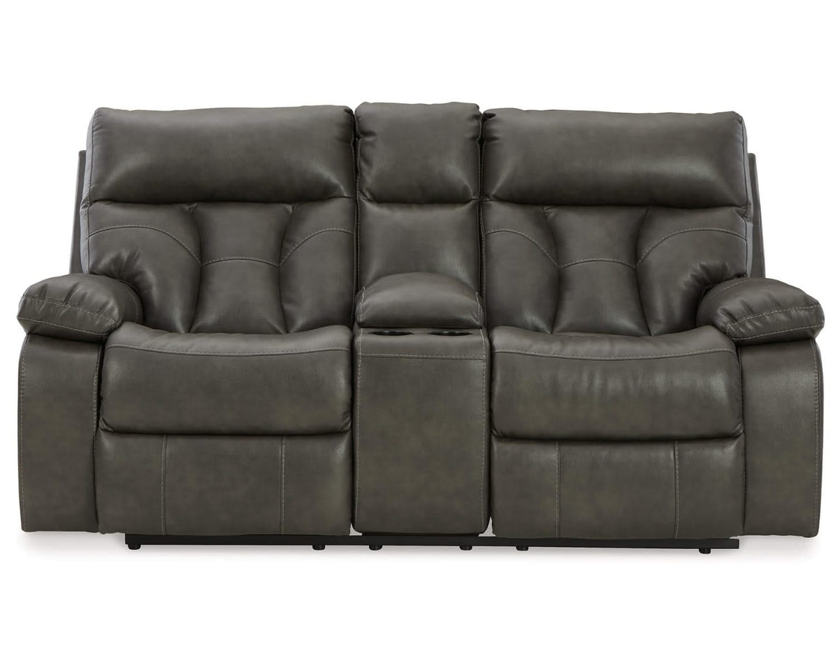 Willamen Reclining Loveseat with Console
