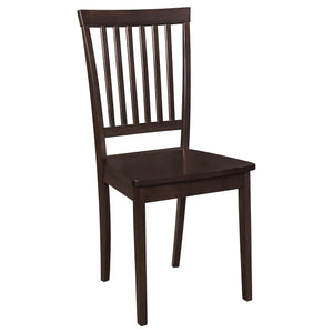 Juego de mesa de comedor rectangular de 5 piezas Gomez Cappuccino