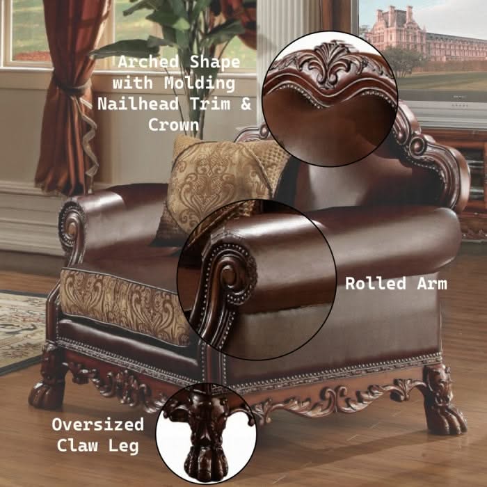 Dresden Chair W/Pillow