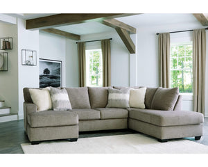 Seccional Creswell de 2 piezas con chaise longue