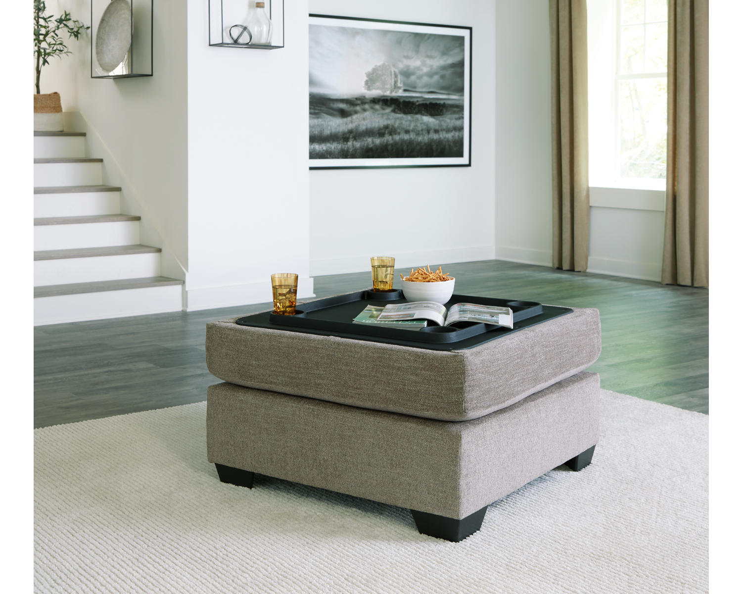 Creswell 2-Piece Sectional with Chaise and Ottoman