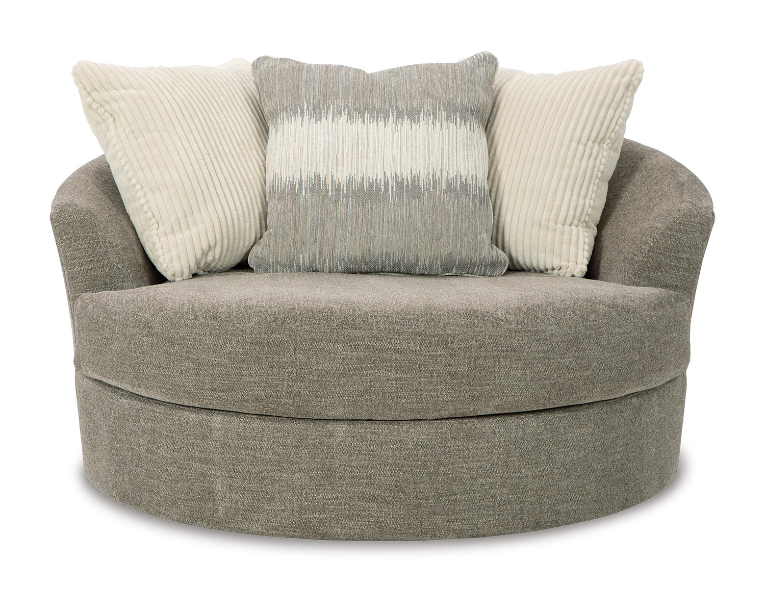 Creswell Oversized Swivel Accent Chair