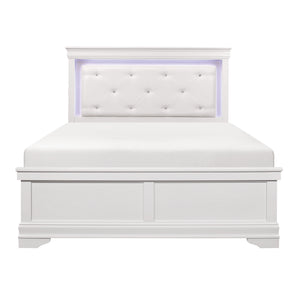 Queen Bed with LED Lighting