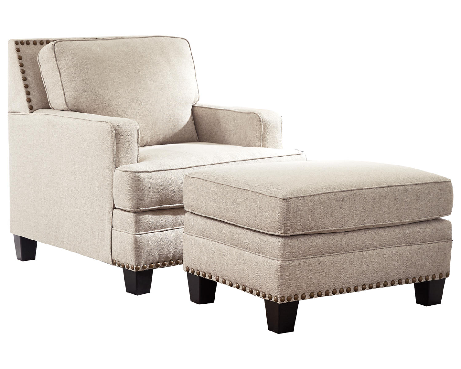 Claredon Chair and Ottoman