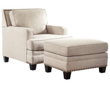 Claredon Chair and Ottoman