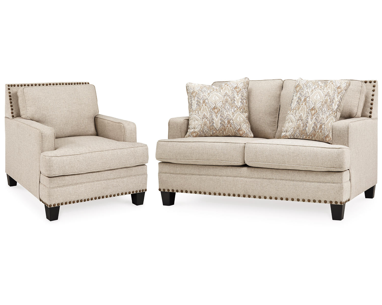 Claredon Loveseat and Chair