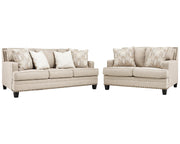 Claredon Sofa and Loveseat