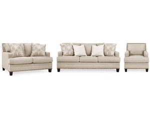Claredon Sofa, Loveseat and Chair